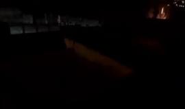 جانب من المواجهات في قرية كفر مالك برام الله