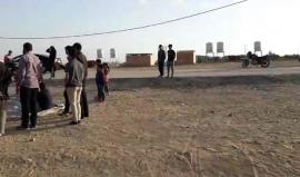 فعاليات مخيم العودة شرق غزة، ضمن #مسيرة_العودة_الكبرى.