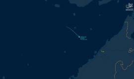 #شاهد #مباشر خريطة لحركة الخطوط الجوية الإيرانية الآن في رحلة متوجهة إلى دبي قادمة من طهران، في الوقت الذي تحظر فيه الإمارات الخطوط القطرية بتهمة " التحالف مع إيران " !