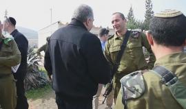 وزير الحرب الإسرائيلي ليبرمان يزور لواء كفير الصهيوني في الضفة الغربية