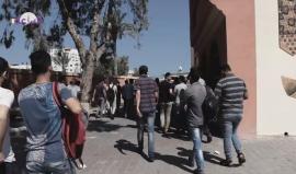 #شاهد : كيف بدت إختبارات الثانوية العامة في اول أيامها ؟