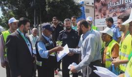 وزارة الثقافة تجري جولة في شوارع #غزة للإطلاع على سير عمل شرطة المرور وتقدير جهودهم 
#شكرا_شرطة_المرور
تصوير: عبد الرحمن الكحلوت