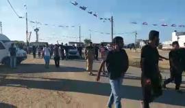 #مباشر توافد المواطنين للمشاركة في جمعة #المقاومة_خيارنا ضمن فعاليات مسيرة العودة الكبرى المستمرة في قطاع غزة
بث / يوسف الدريملي