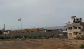 #مباشر امطار صيفية على مدينة غزة