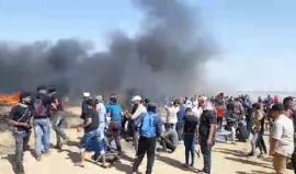 شرق خانيونس الأن 
#مليونية_القدس