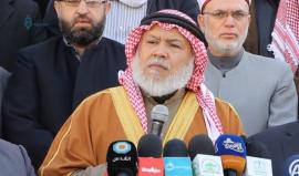 #غزة - وقفة تضامنية لحلب وكلمة لرئيس رابطة علماء فلسطين