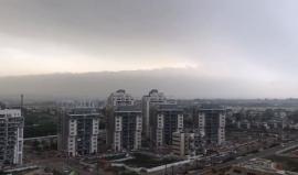 #شاهد أجواء ماطرة في الدخل الفلسطيني المحتل