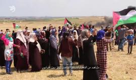 #شاهد جانب من اقتحام السياج الفاصل شرق بيت حانون شمالي قطاع غزة