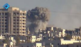 لحظة سقوط عدة صواريخ فراغية على منطقة آسيا في ريف حلب الشمالي

وكالة ثقة