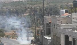 #شاهد | إصابات بالاختناق بعد ظهر اليوم الجمعة، جراء قمع الاحتلال لمسيرة تضامنية مع الأسرى خرجت في بلدة بيت أمر شمال الخليل.

تصوير محمد عياد