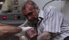 إصابة خمسة مدنيين جراء غارة جوية على حي الانصاري في #حلب 
تصوير: خليل حجار
#HolocaustAleppo