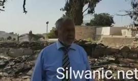 رئيس لجنة رعاية المقابر الإسلامية في القدس مصطفى أبو زهرة يتحدث عن اعتداء الاحتلال على مقبرة الشهداء في منطقة باب الاسباط بمدينة القدس