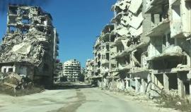 مشاهد للدمار الكبير في حلب