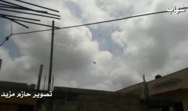 #شاهد | طائرات الاحتلال تلقي مناشير تحذر المواطنين من المشاركة في المظاهرات بمخيمات العودة