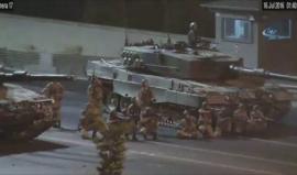 مشاهد جديدة نشرتها وسائل إعلام تركية تظهر إطلاق النار وقنابل على المتظاهرين من قبل الانقلابيين في شوارع #تركيا