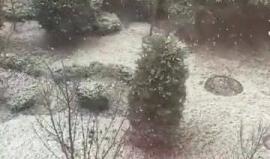 #شاهد تساقط الثلوج في اسطنبول