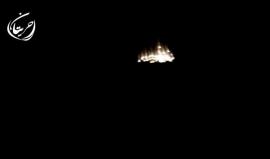 قصف بقنابل الفسفور الحارق على مدينة #حريتان بريف #حلب الشمالي