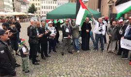 #شاهد #مباشر مظاهرة في العاصمة الدنماركية كوبنهاغن في جمعة الغضب تضامنا مع الاقصى المبارك. 
 #جمعة_الاقصى