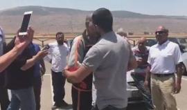 #فيديو الاحتلال يفرج عن الأسير المقدسي عبد الرحمن عويس بعد انتهاء محكوميته