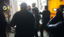 شهداء وجرحى جراء قصف روسي على بلدة الجينة بريف #حلب الغربي.. القصف طال مسجداً خلال صلاة العشاء