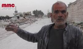 الطيران الروسي يقصف مدينة معرة النعمان بريف #إدلب