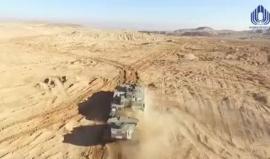 #شاهد الاحتلال يعرض "ناقلة نمرة" التي يعمل على تطويرها بعد أن تعرضت لانتاكسه في حرب غزة 2014