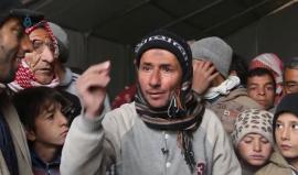 #شاهد مركز استقبال وعبور مؤقت للنازحين العراقيين في مدينة إعزاز بريف حلب