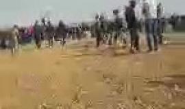 #مباشر مظاهرات مستمرة شرق جباليا ضمن مسيرة العودة الكبرى