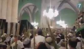 #شاهد ماذا فعل المستوطنون خلال اقتحامهم المسجد الإبراهيمي بالخليل أثناء احتفالهم بأعيادهم