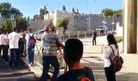 قوات الاحتلال تغلق مداخل القدس القديمة وتمنع الدخول اليها وتجبر طلبة المدارس على العودة