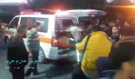 إصاباتان بارتجاج في الجسم جراء استنشاقهما غاز محرم دولياً أطلقه الاحتلال على المشاركين السلميين في مسيرة العودة شرق البريج