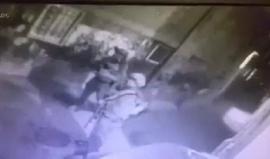 جانب من اقتحام قوات الاحتلال مخيم الدهيشة في بيت لحم فجر اليوم