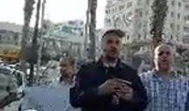 #مباشر استمرار اعتصام الأسرى المحررين في رام الله المقطوعة رواتبهم من قبل السلطة