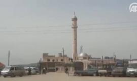 مآذن المساجد في منطقة عملية "درع الفرات"، بشمال #سوريا، تضجّ بالتكبير شكراً لله على "النصر" في #عفرين