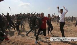 #شاهد وحدة قص السلك .. #مسيرة_العودة_الكبرى 
تصوير عبد الرحمن الكحلوت