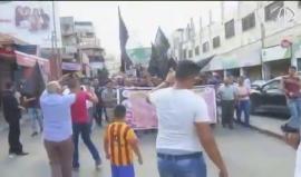 أجهزة السلطة تقمع مسيرة تضامنية مع الأسرى المضربين وتعتدي على المشاركين فيها أمس الجمعة