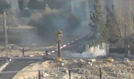 #شاهد| جانب من المواجهات التي اندلعت في بلدة تقوع شرق بيت لحم، ظهر اليوم.
تصوير: عماد جبارين