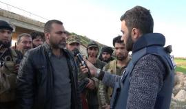 #شاهد| من #سوريا: لقاء مع قيادي عسكري حول معركة الثوار في #حماة وأهدافها 
تقرير هادي العبدالله