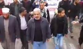 #شاهد خروج مسيرات في قطاع غزة نصرة للقدس