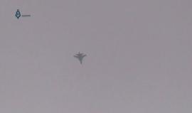 الطيران الحربي الروسي يشن غارة جوية على بلدة خان الشيح بريف دمشق