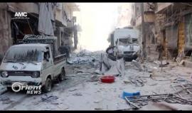 الشبكة السورية لحقوق الإنسان 6 آلاف برميل متفجر على #سوريا منذ مطلع العام