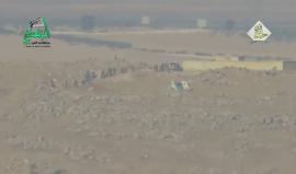 #شاهد| استهداف مجموعة لحزب الله اللبناني بريف #حلب الجنوبي