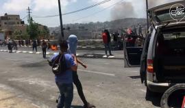 #فيديو مواجهات مستمرة في بيت لحم