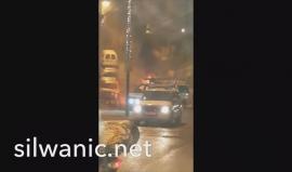 من المواجهات التي اندلعت مع قوات الاحتلال في حي عين اللوزة ببلدة سلوان جنوب المسجد الأقصى