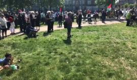 #مباشر مظاهرة في العاصمة الدنماركية كوبنهاغن في ذكرى نكبة الشعب الفلسطيني ودعما ل #مسيرة_العودة_الكبرى