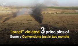 How long will the international law be violated and none respected by Israel?! 
#IsraeliCrimes
#GazaToUN
For more details LIKE our page 
للمزيد تابعوا صفحتنا باللغة الانجليزية