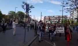 مظاهرة تضامنية مع #مسيرة_العودة_الكبرى تنطلق الأن من مدينة روتردام الهولندية ضمن فعاليات يوم النكبة الفلسطيني