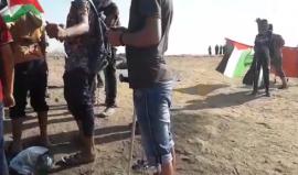 #مباشر| من المواجهات المندلعة شرق مخيم البريج، وسط قطاع غزة. 
تصوير | سامي مصران