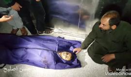 #فيديو للشهيد الذي ارتقى بقصف اسرائيلي قبالة منطقة كارني شرق غزة الليلة الماضية
