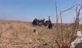 مجزرة بشعة.. #شاهد لحظة محاصرة الاحتلال لعدد من الشبان شرق غزة واستشهاد بعضهم